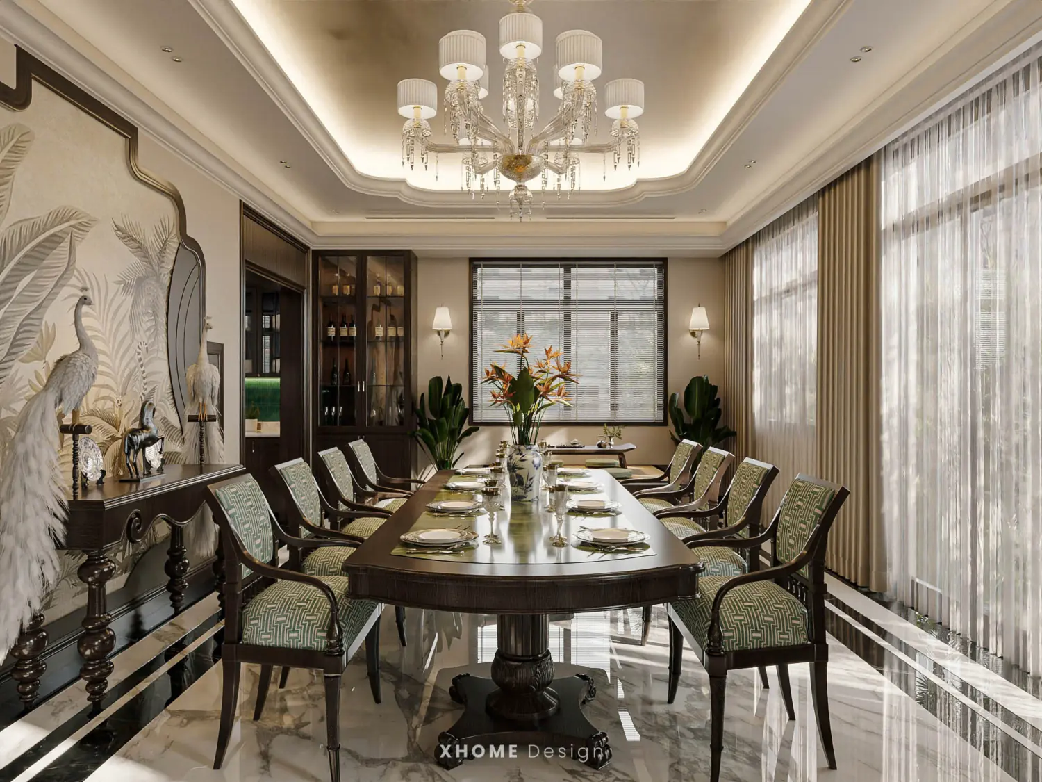 mau thiet ke noi that chung cu phong cach indochine tk18214 28