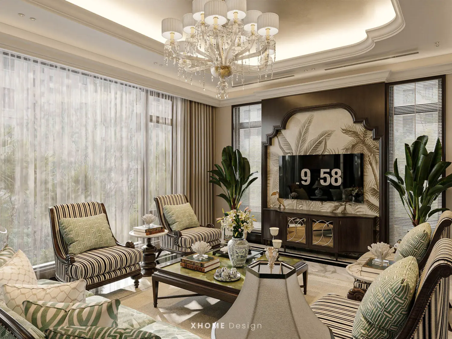 mau thiet ke noi that chung cu phong cach indochine tk18214 3