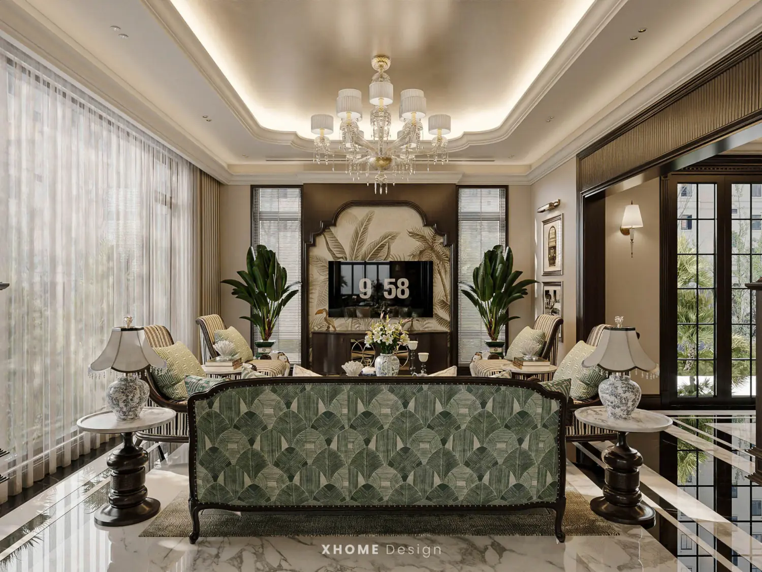 mau thiet ke noi that chung cu phong cach indochine tk18214 34