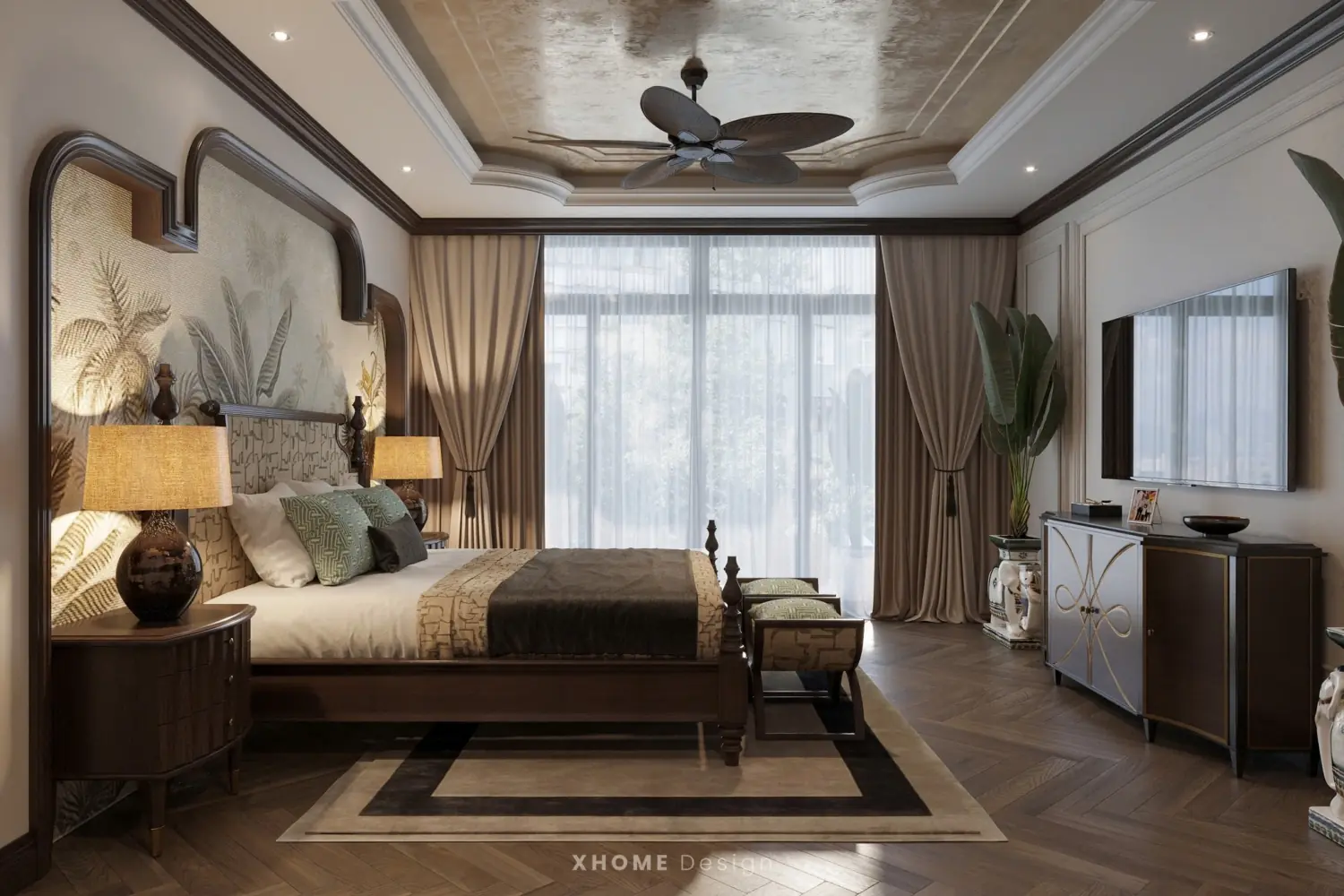 mau thiet ke noi that chung cu phong cach indochine tk18214 37