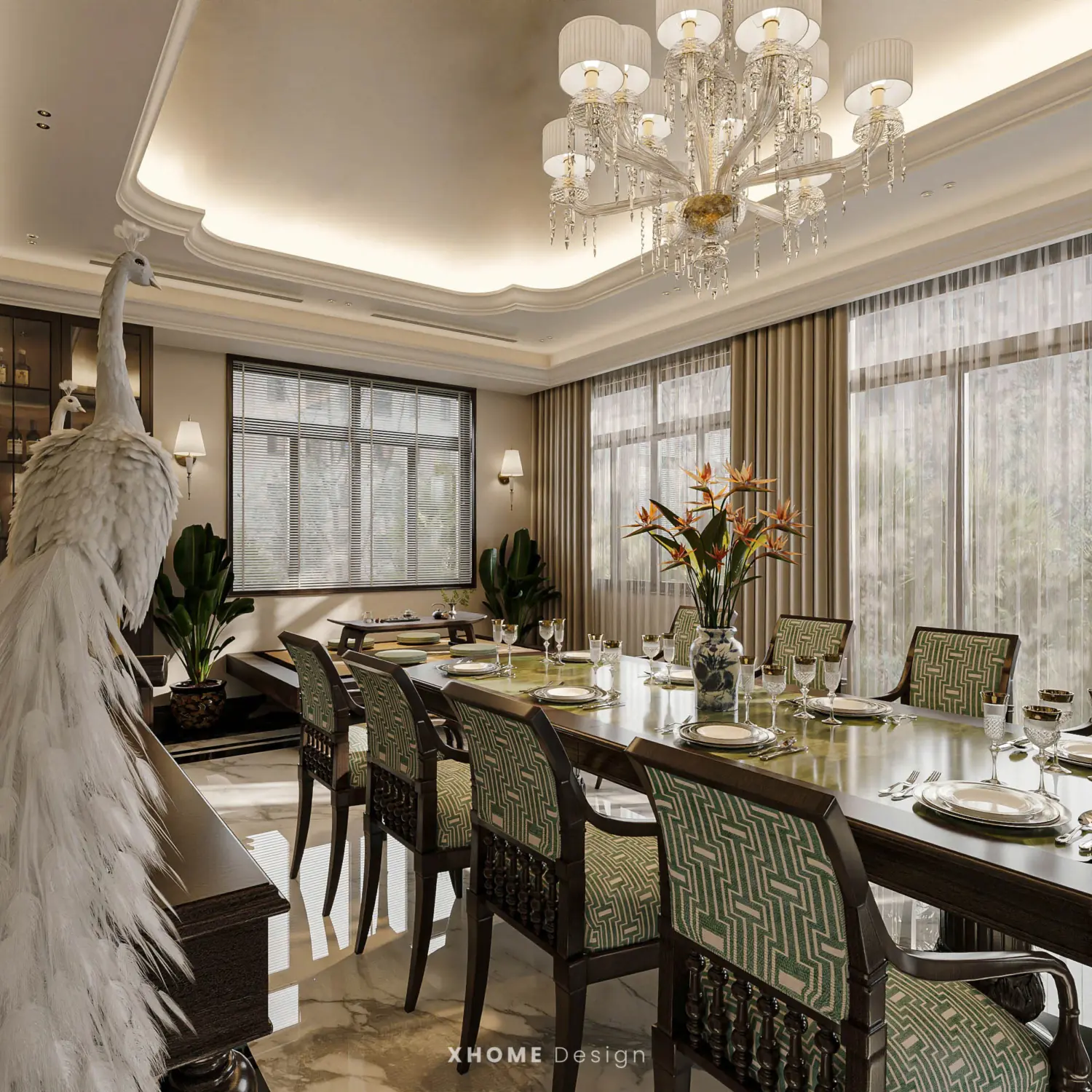 mau thiet ke noi that chung cu phong cach indochine tk18214 44