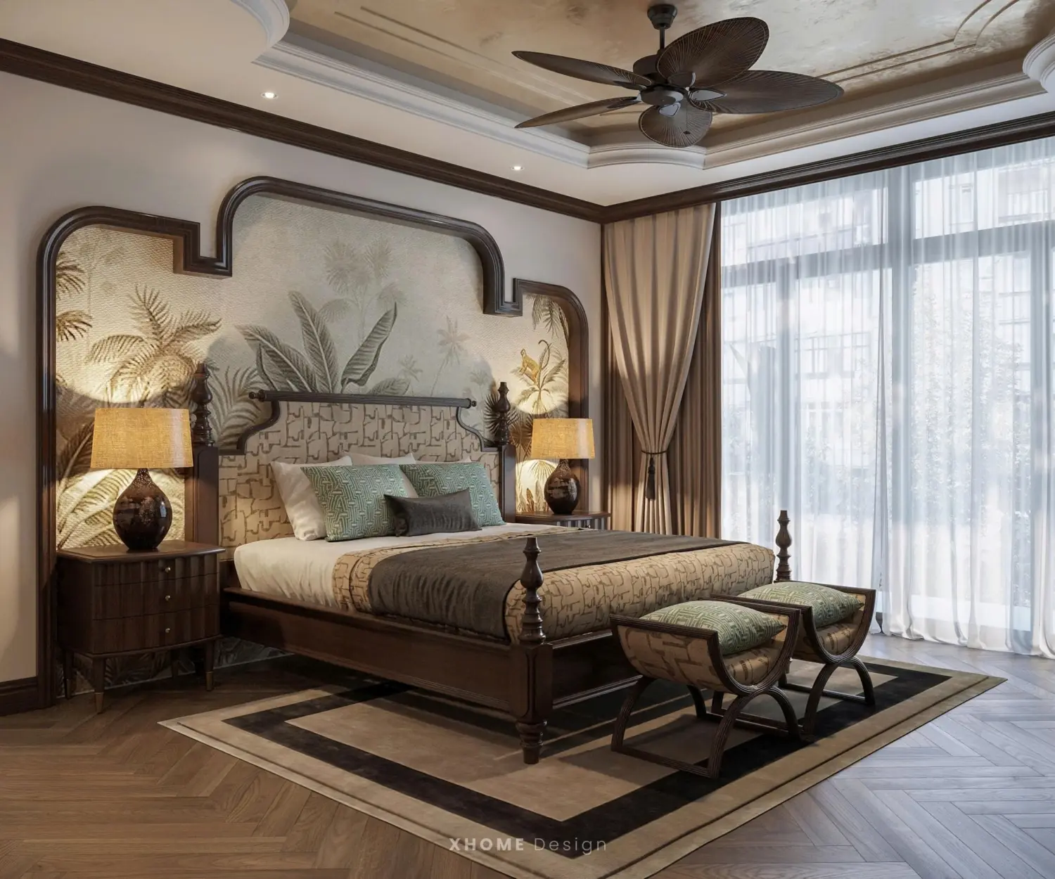 mau thiet ke noi that chung cu phong cach indochine tk18214 8