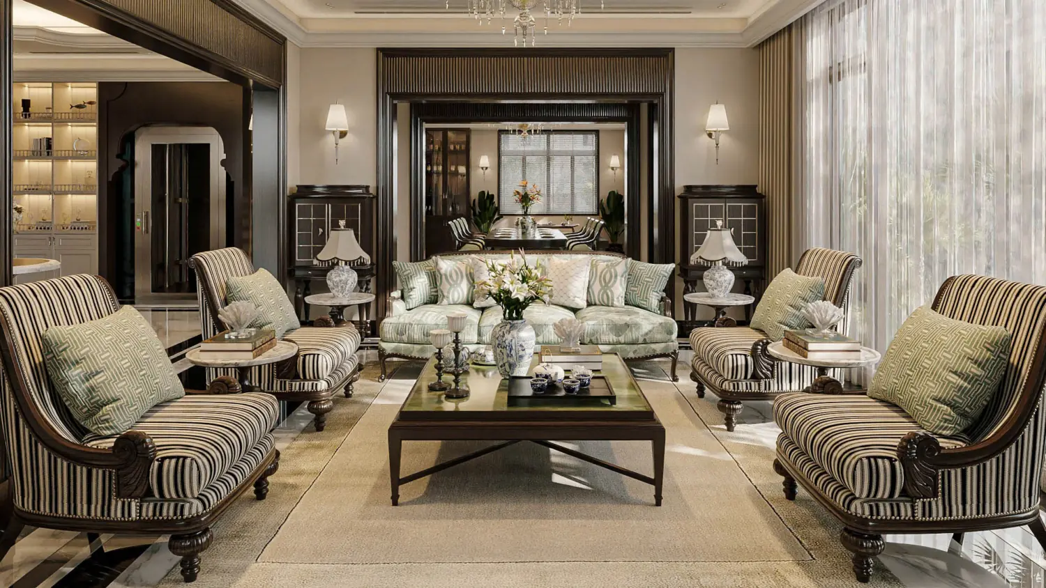 mau thiet ke noi that chung cu phong cach indochine tk18214