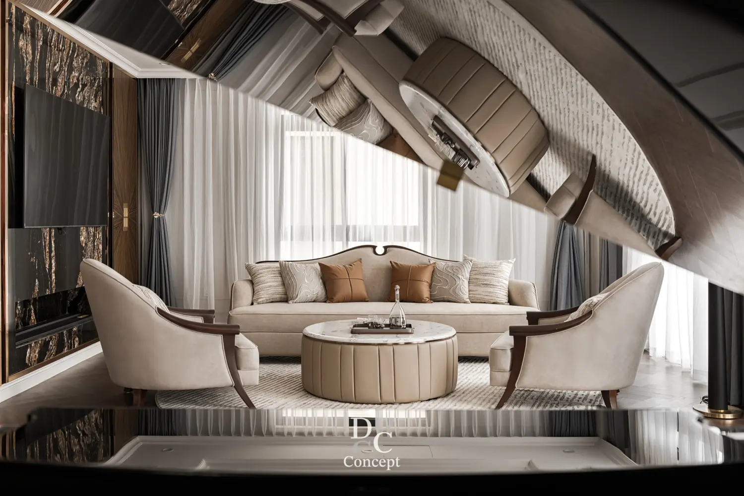 mau thiet ke noi that chung cu phong cach tan co dien sang trong tk17629 74