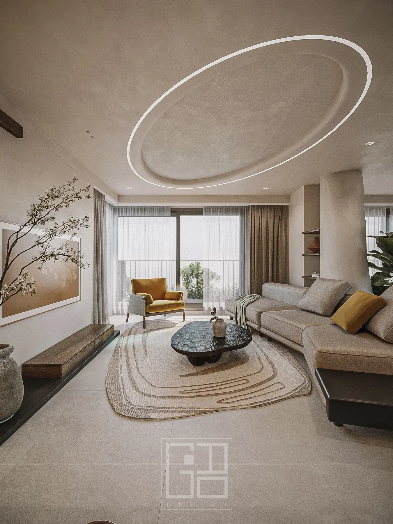 mau thiet ke noi that chung cu phong cach wabi sabi tk16356 19