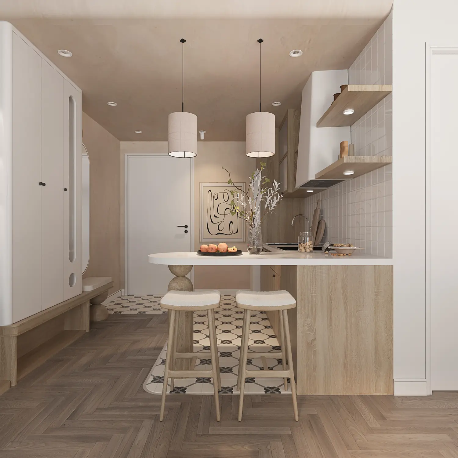 mau thiet ke noi that chung cu phong cach wabi sabi tk16423 3