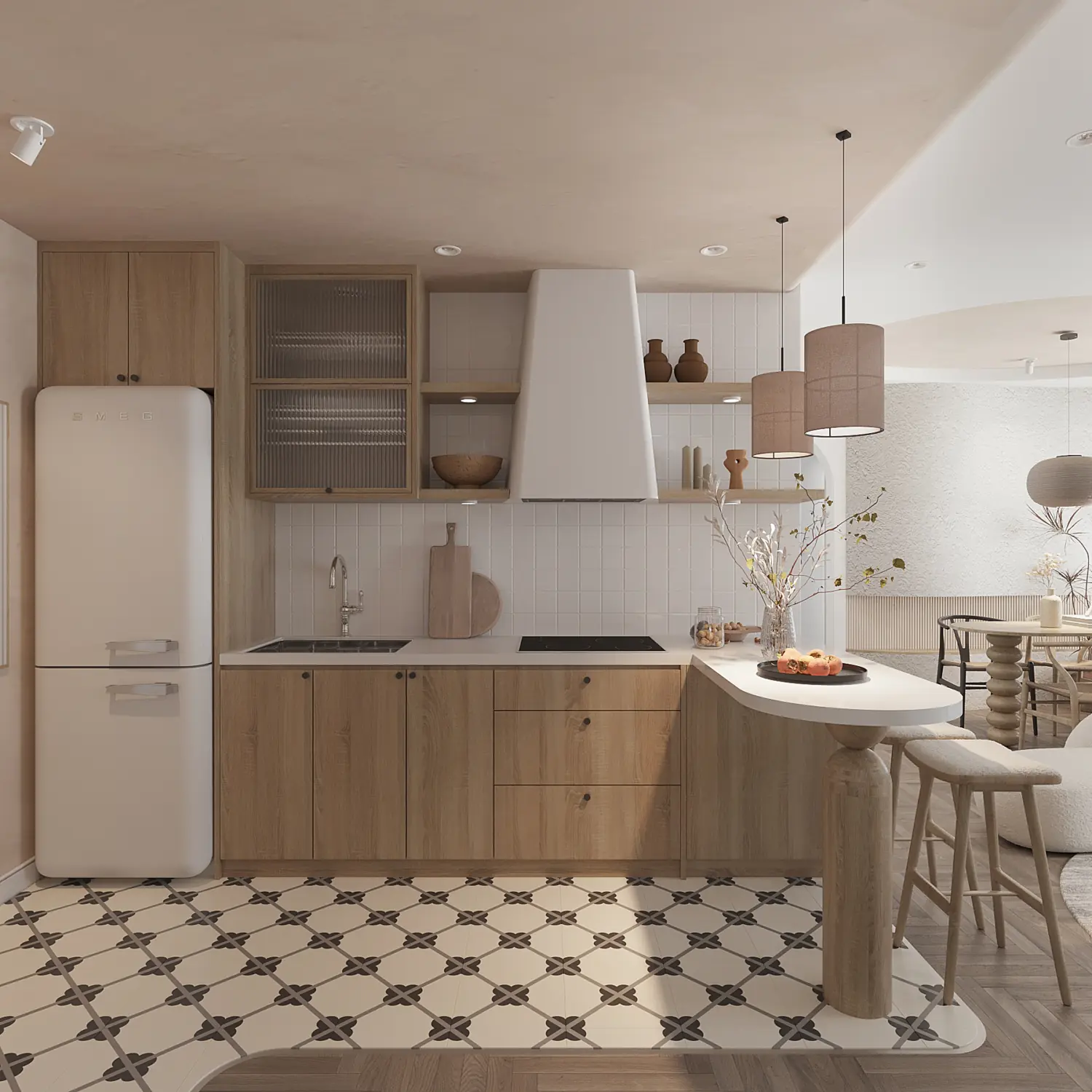 mau thiet ke noi that chung cu phong cach wabi sabi tk16423 6