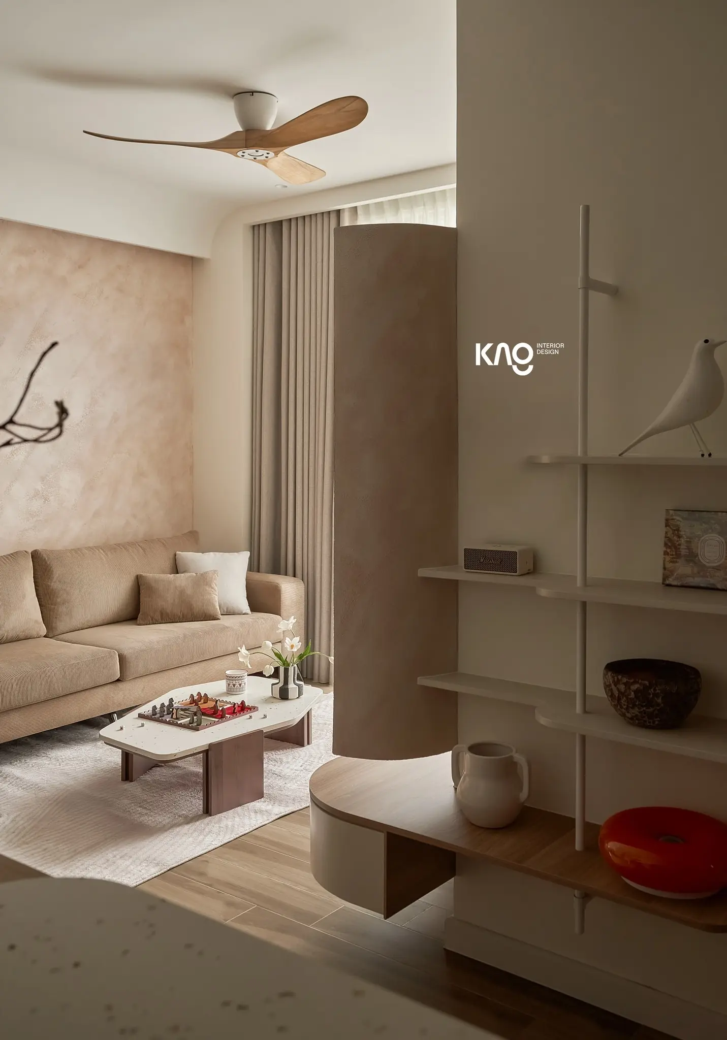 Mẫu thiết kế nội thất chung cư phong cách Wabi Sabi - TK17835 2 mau thiet ke noi that chung cu phong cach wabi sabi tk17835 19