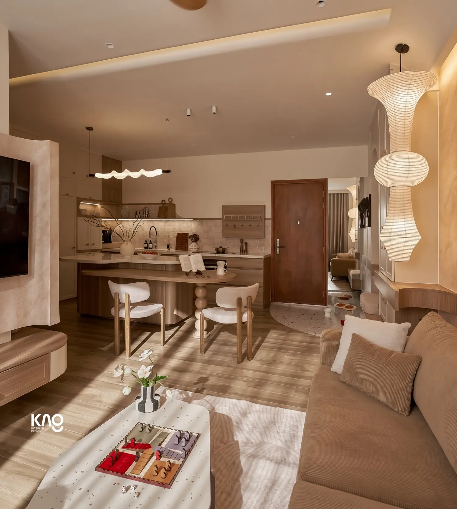 Mẫu thiết kế nội thất chung cư phong cách Wabi Sabi - TK17835 5 mau thiet ke noi that chung cu phong cach wabi sabi tk17835 24