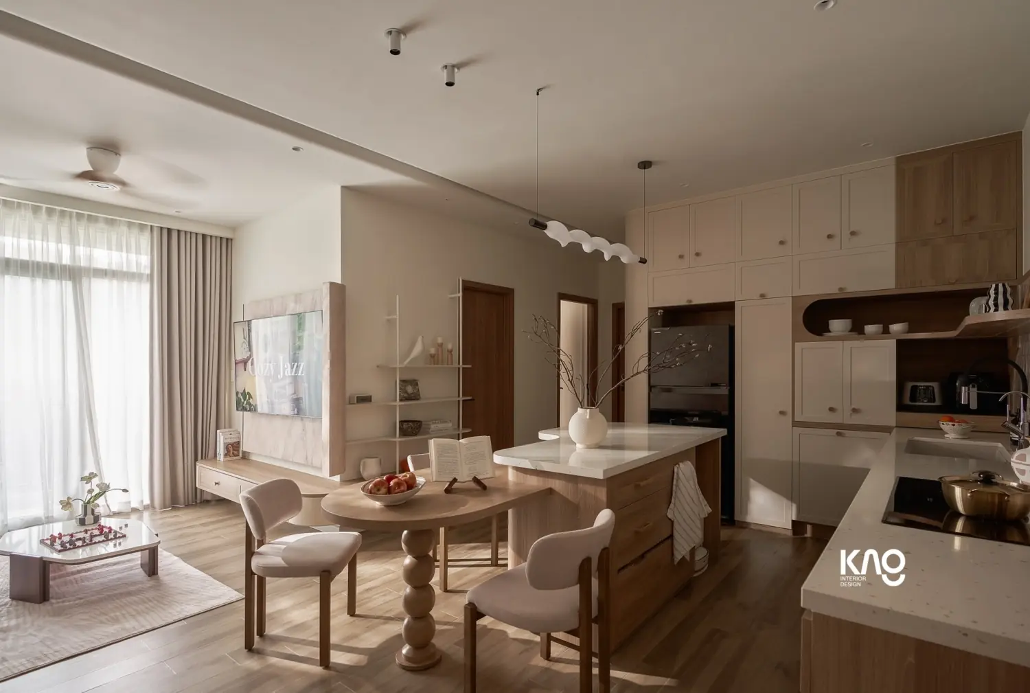 Mẫu thiết kế nội thất chung cư phong cách Wabi Sabi - TK17835 15 mau thiet ke noi that chung cu phong cach wabi sabi tk17835 25