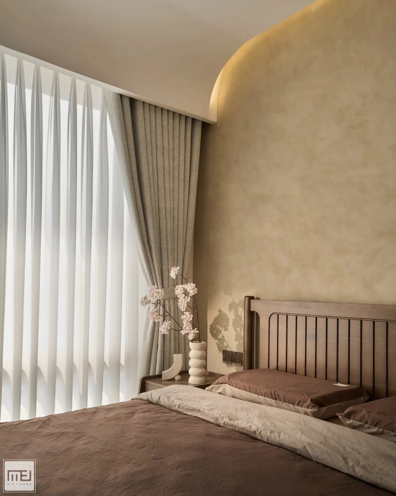 Thiết kế nội thất chung cư phong cách Á Đông - TK16113 11 thiet ke noi that chung cu phong cach a dong tk16113 11