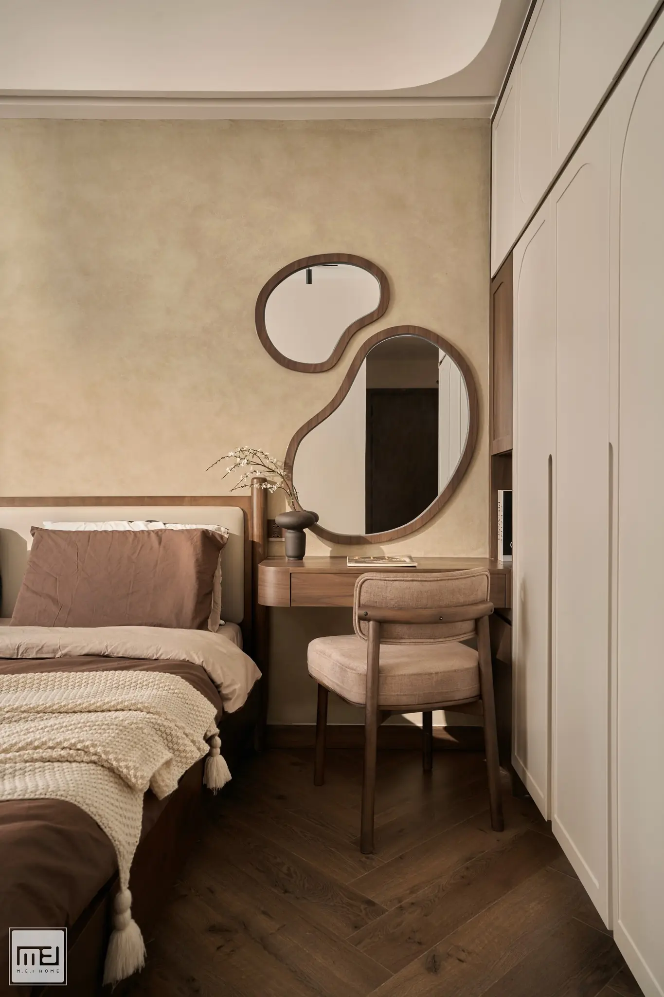 Thiết kế nội thất chung cư phong cách Á Đông - TK16113 13 thiet ke noi that chung cu phong cach a dong tk16113 13