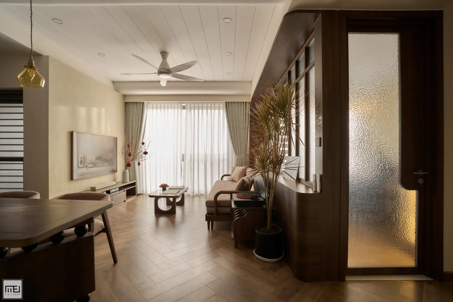 Thiết kế nội thất chung cư phong cách Á Đông - TK16113 22 thiet ke noi that chung cu phong cach a dong tk16113 21