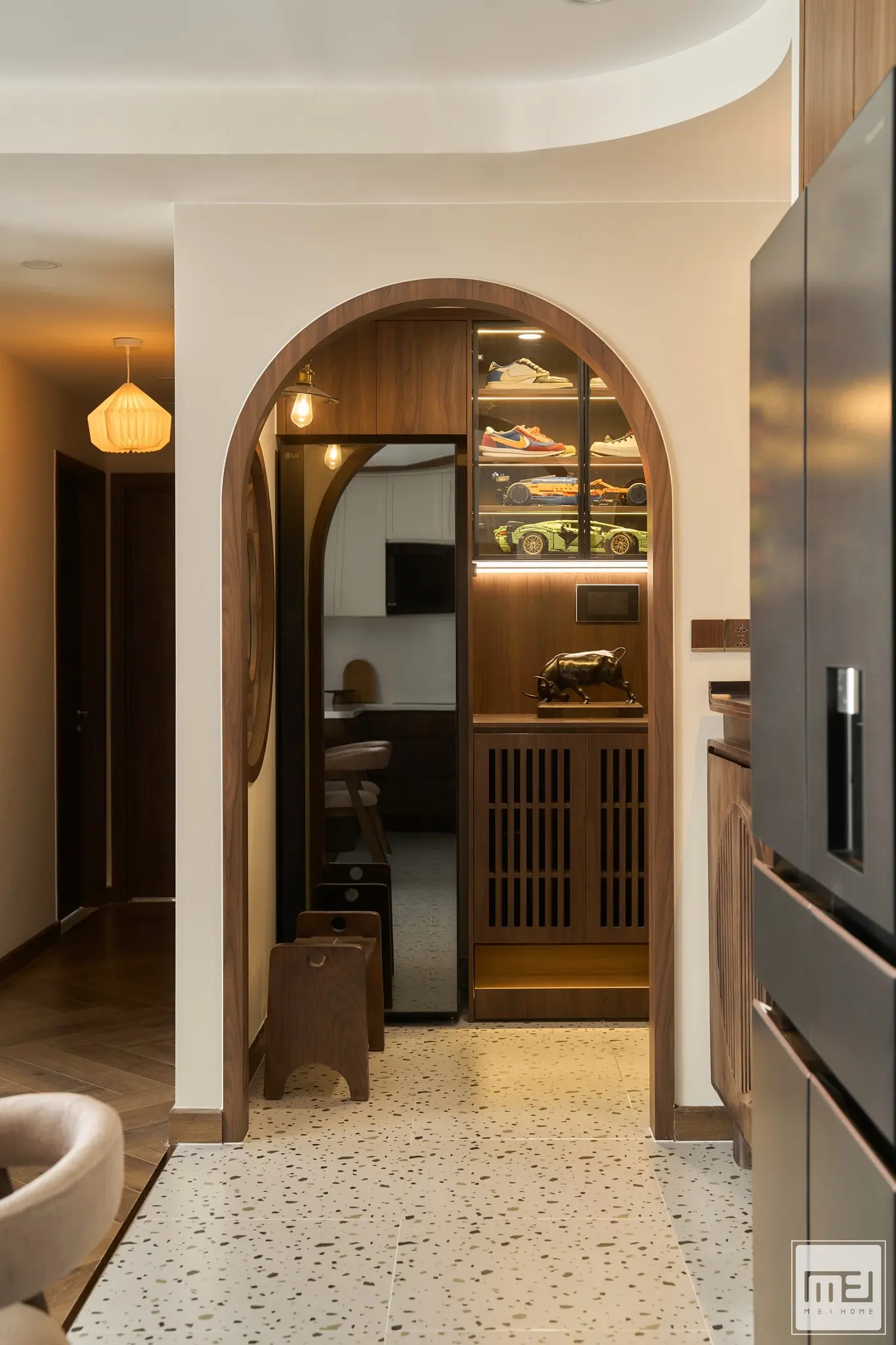 Thiết kế nội thất chung cư phong cách Á Đông - TK16113 23 thiet ke noi that chung cu phong cach a dong tk16113 22