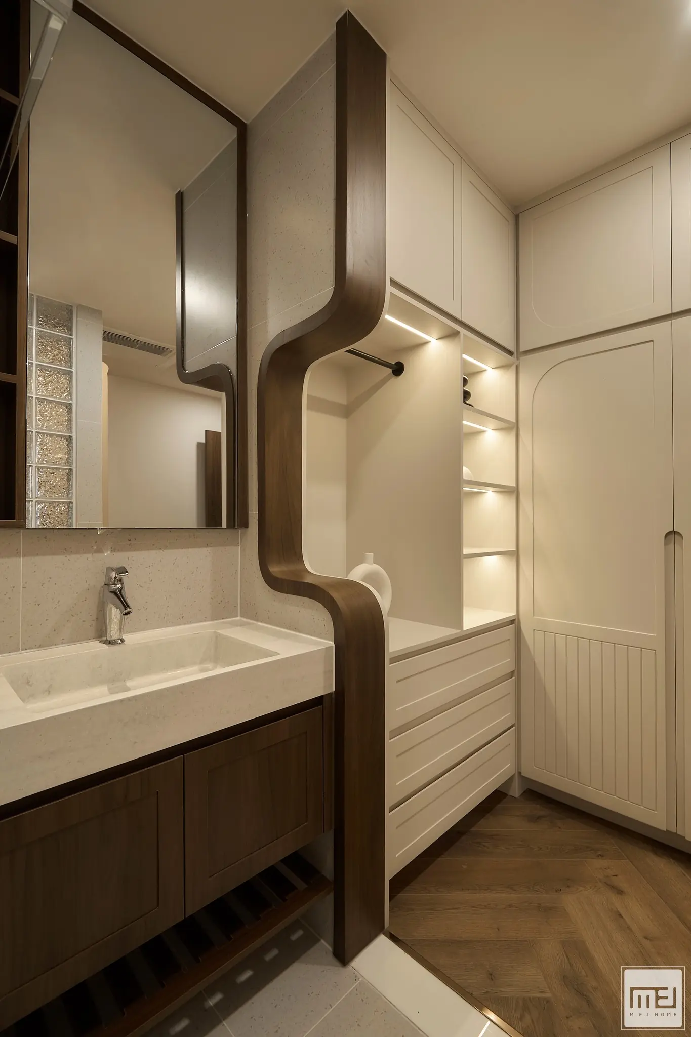 Thiết kế nội thất chung cư phong cách Á Đông - TK16113 28 thiet ke noi that chung cu phong cach a dong tk16113 29