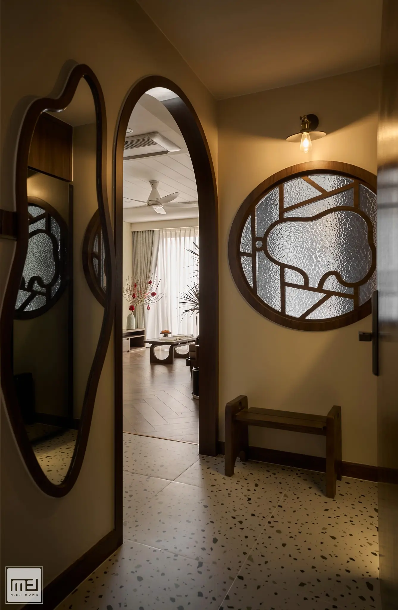 Thiết kế nội thất chung cư phong cách Á Đông - TK16113 31 thiet ke noi that chung cu phong cach a dong tk16113 32