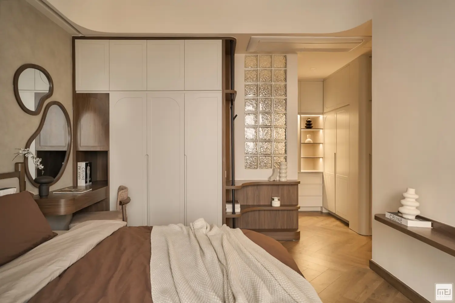 Thiết kế nội thất chung cư phong cách Á Đông - TK16113 10 thiet ke noi that chung cu phong cach a dong tk16113 4