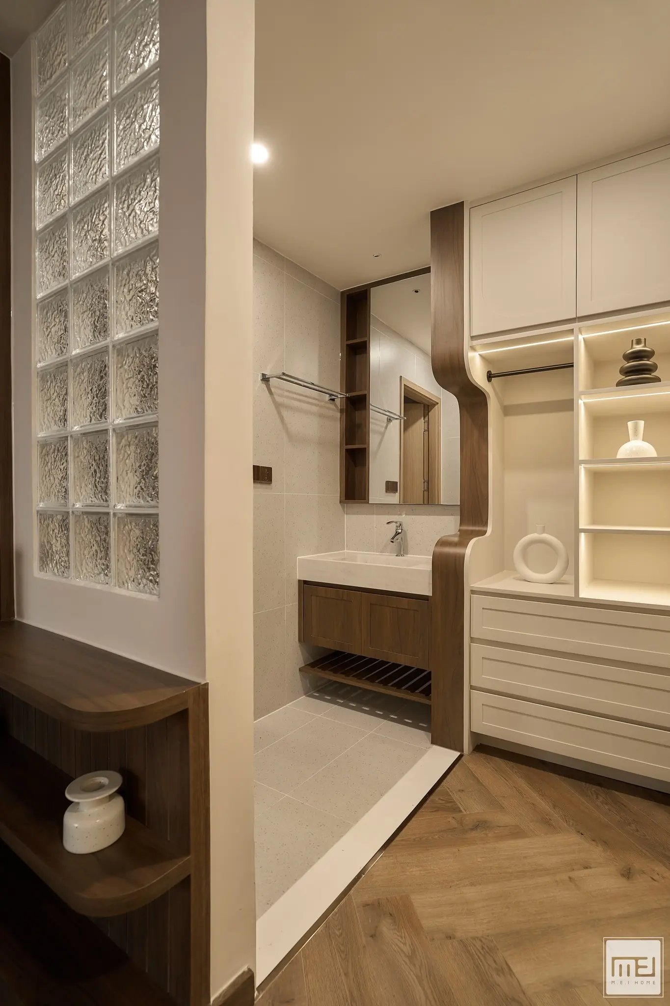 Thiết kế nội thất chung cư phong cách Á Đông - TK16113 15 thiet ke noi that chung cu phong cach a dong tk16113 6