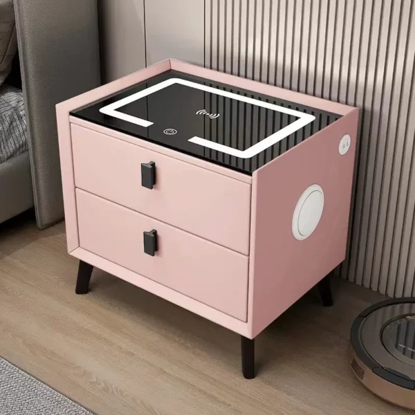 Tủ Tab Đầu Giường Sạc không dây thiết kế hiện đại - SP16324