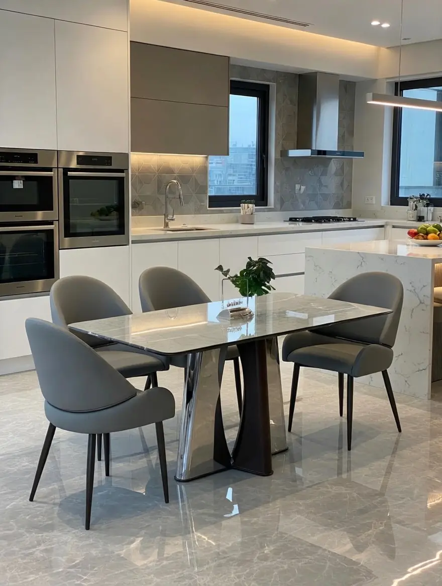 ban an mat da vi tinh the chan inox ghe da nhap khau cao cap sp18862 1