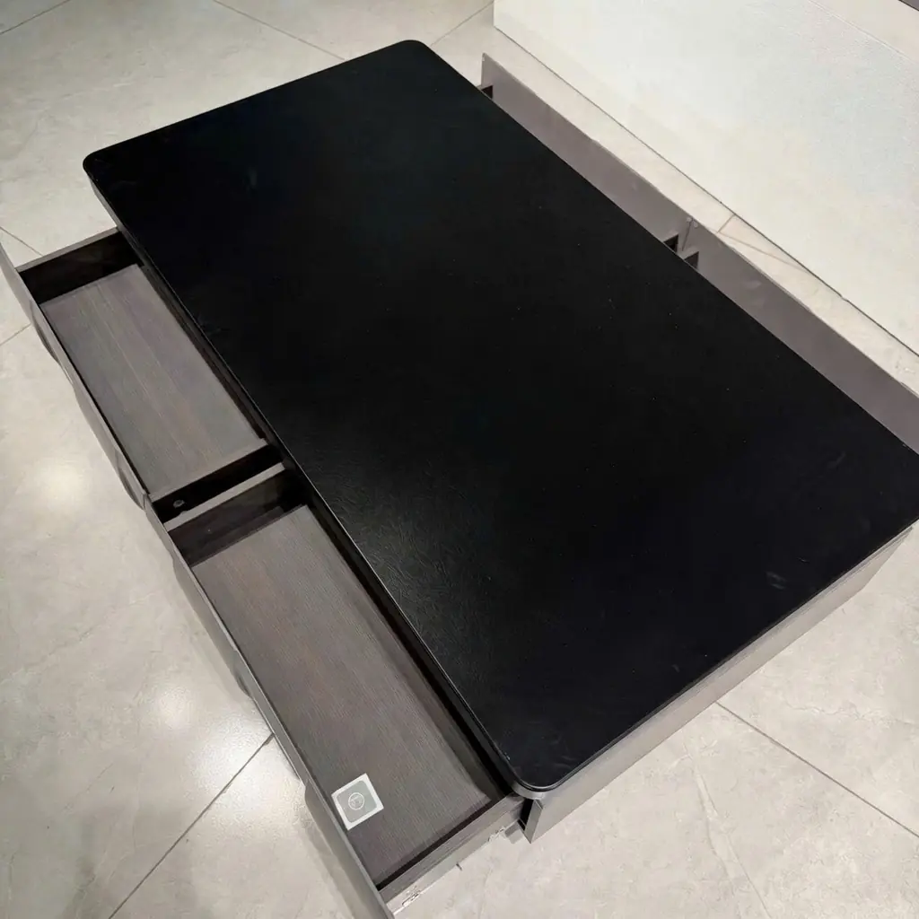 Bàn trà mặt đá thạch anh đen cao cấp nhập khẩu - SP18881 10 ban tra mat da thach anh den cao cap nhap khau sp18881 4