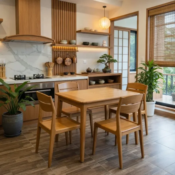 bo ban an go soi chan con 4 ghe sp19023 2