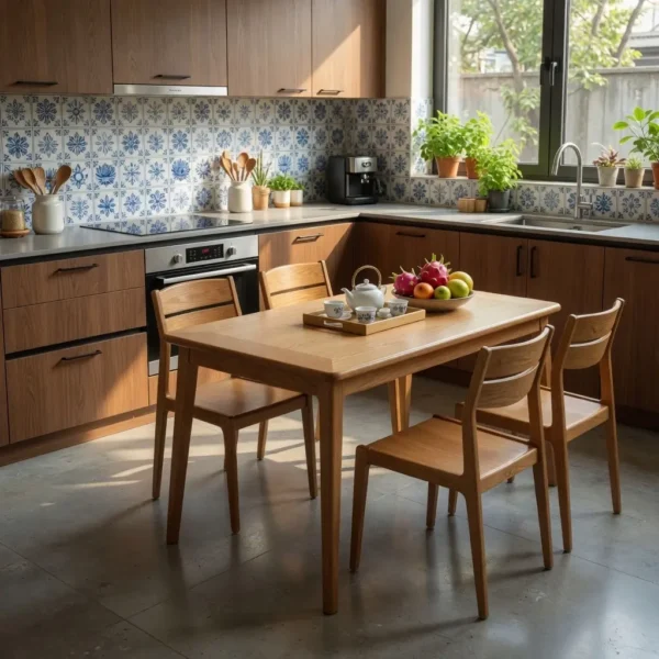 bo ban an go soi chan con 4 ghe sp19023 3