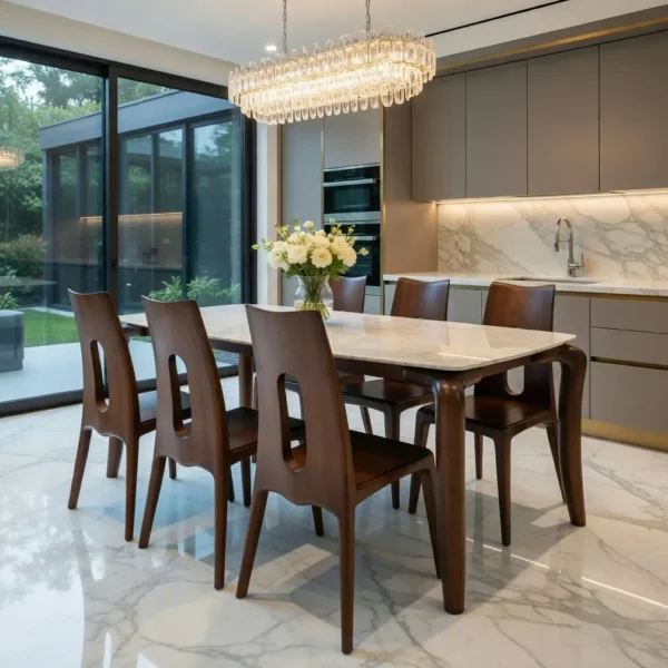 bo ban an go soi chan cua mat ban da sang trong sp19039