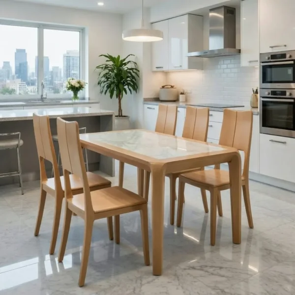 bo ban ghe an go soi mat ban mix da cao cap sp19031 2